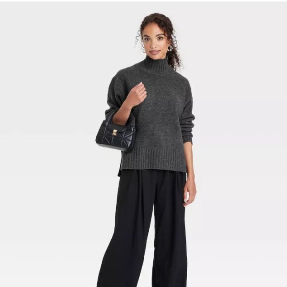 a new day Gray Turtleneck Sweater - Picture 2 of 11